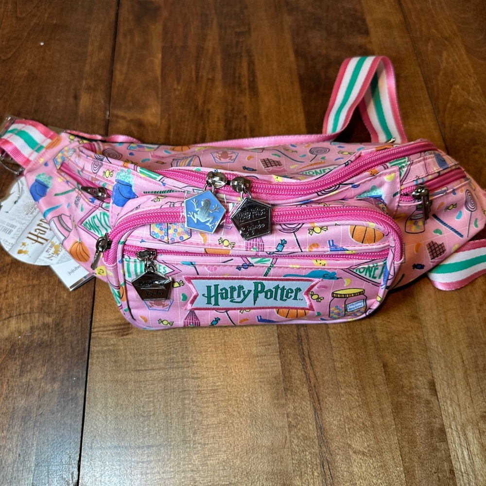 Jujube Hipster Fanny Pack/Belt Bag - Honeydukes Harry Potter Print. Retired!